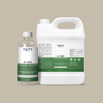 Nasco A-420 Alkaline Cleaner - Non-Foaming Alkaline CIP Cleaner | 1Litre-20Litre