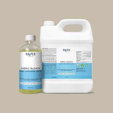 Nasco Fabric Bleach Fabric Whitener & Stain Remover | 500Ml-10Litre