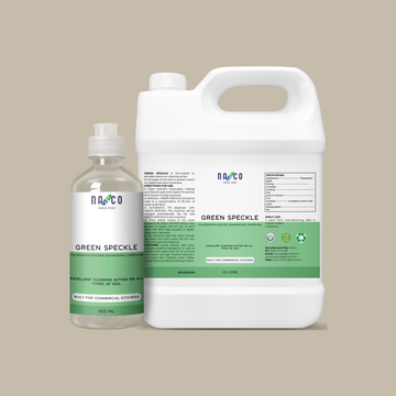 Nasco Green Speckle Chlorinated Machine Dishwashing Compound | 500Ml-10Litre
