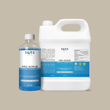 Nasco PRO-SCRUB Surgical Scrub Soap – Antimicrobial Hand & Skin Cleanser | 500Ml-10Litre