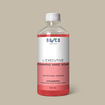 Nasco Antibacterial Foaming Hand Soap with Pump Dispenser | Highly Concentrated - 500ml Makes 5 litre of Hand Soap