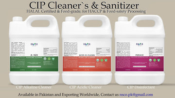 CIP Cleaner`s & Sanitizer (Cleaning-In-Place Chemicals)