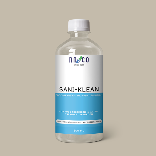 Nasco SANI-KLEAN – Food-Grade Antimicrobial Solution | 500Ml-10Litre