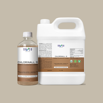 Nasco Chlorinall G – Foaming Chlorinated Cleaner | 1Litre-10Litre