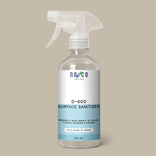 Nasco D-600 Ready-to-Use Surface Sanitizer | 500Ml-10Litre