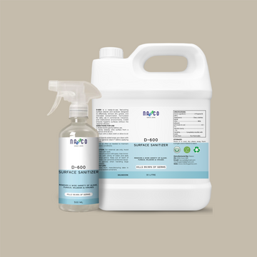 Nasco D-600 Ready-to-Use Surface Sanitizer | 500Ml-10Litre