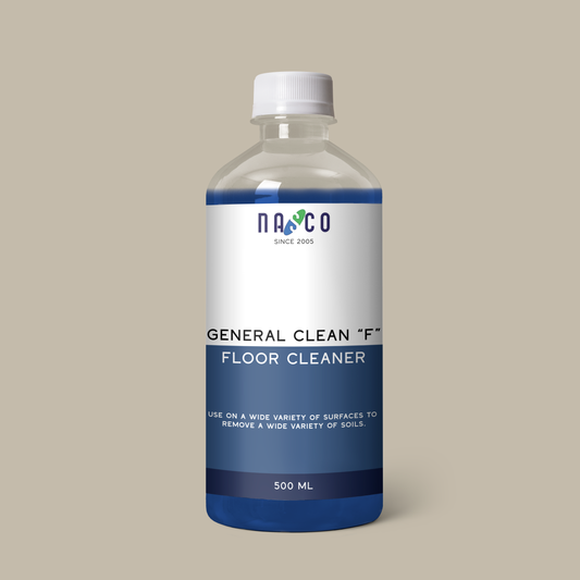 Nasco General Clean "F" Floor Cleaner | Highly Concentrated - 500Ml-5Litre