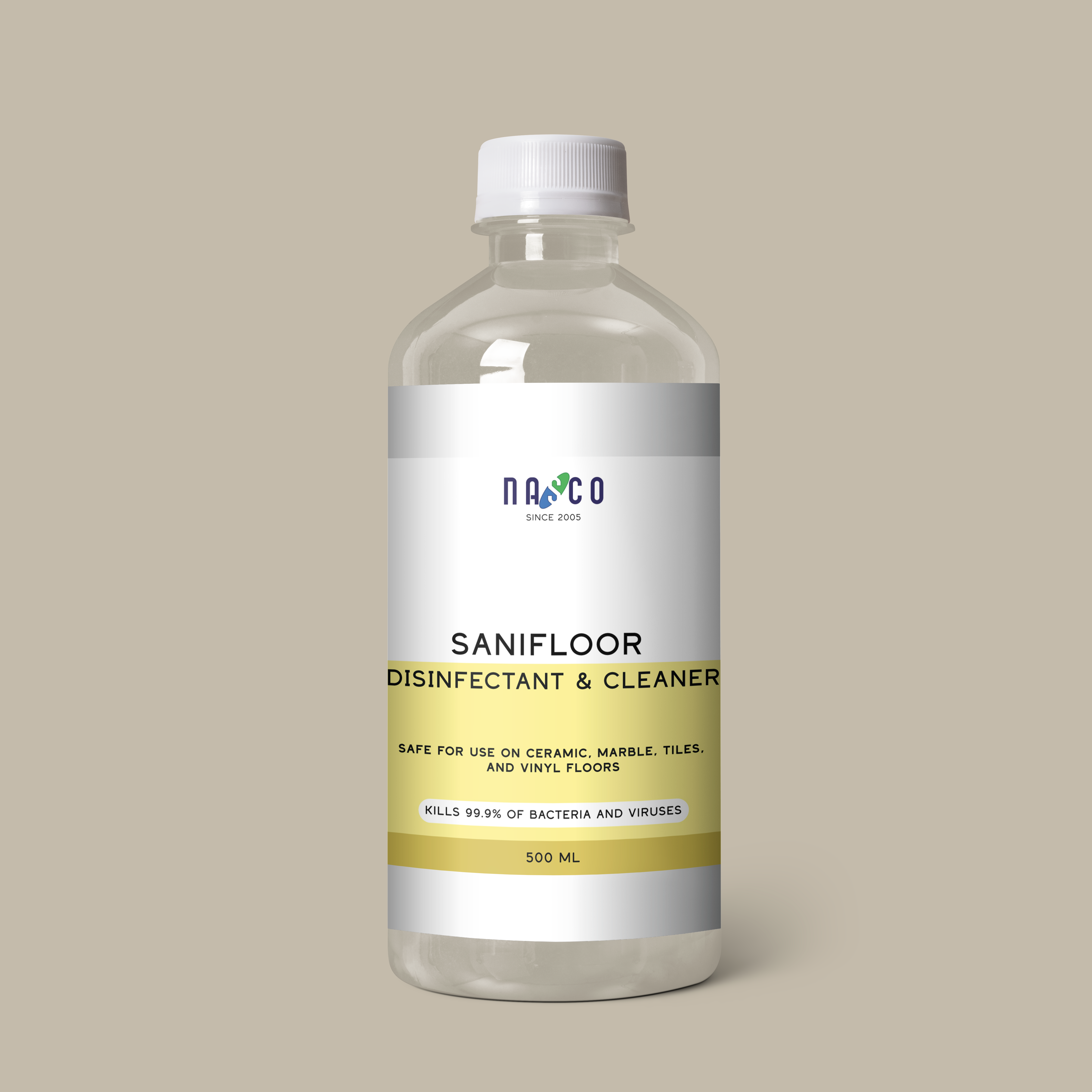 Nasco Sani-Floor Disinfectant & Cleaner | 500 ML
