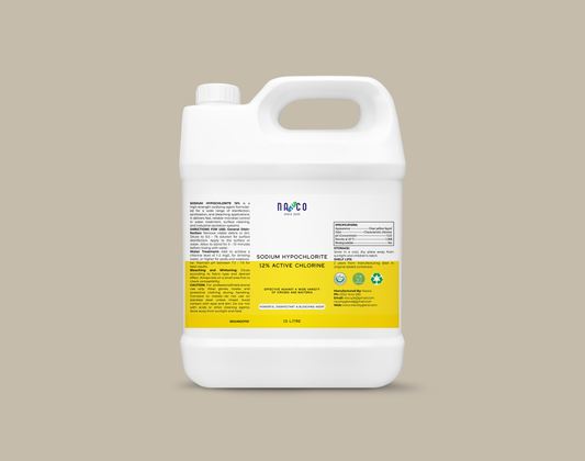 Nasco Sodium Hypochlorite – 12% Active Chlorine | 5Litre-30Litre