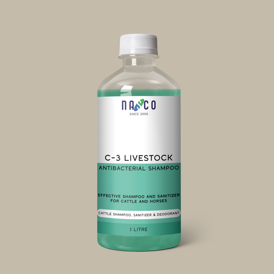 Nasco C3 Cattle Shampoo, Sanitizer & Deodorant | 1Litre-10Litre