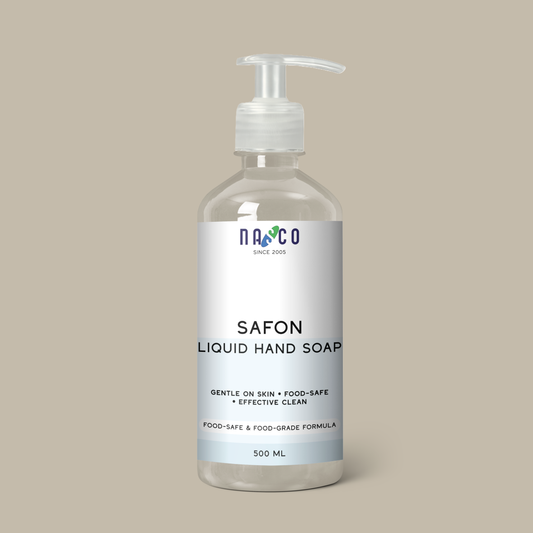 Nasco Safon Food-safe & food-grade Liquid Hand Soap | 500Ml-10Litre