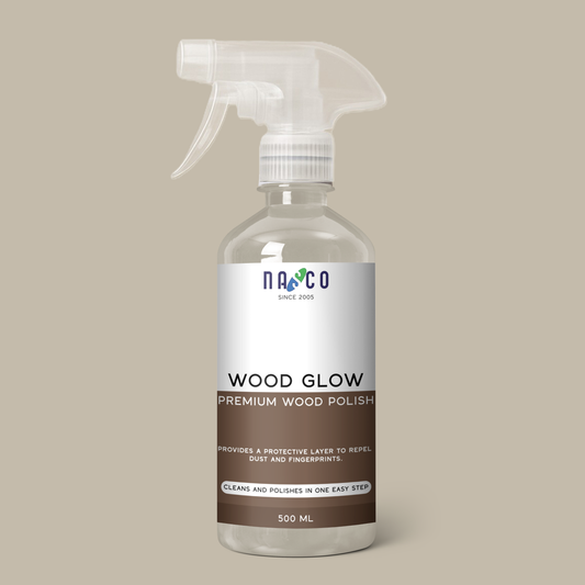 Nasco Wood Glow Premium Wood Polish Spray | 500Ml-5Litre