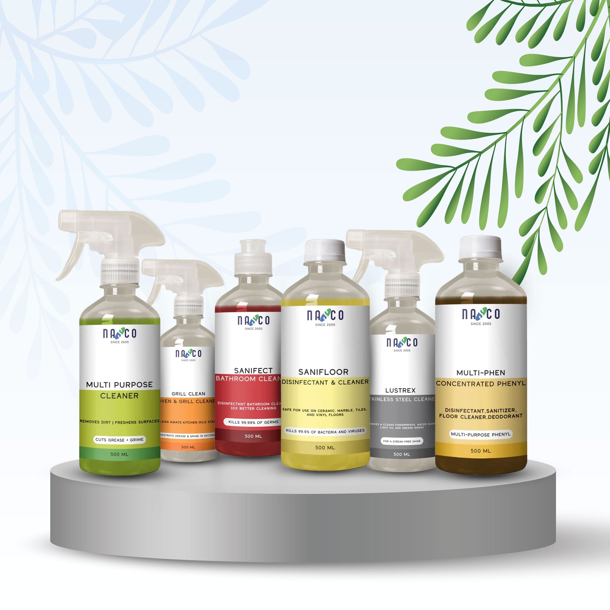 Nasco Ultimate Home Cleaning Bundle | Pack of 6