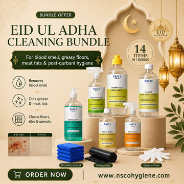 NASCO Complete Home Cleaning Bundle | Pack Of  14 | Kitchen, Floor, Tile & Surface Cleaning Pack  |